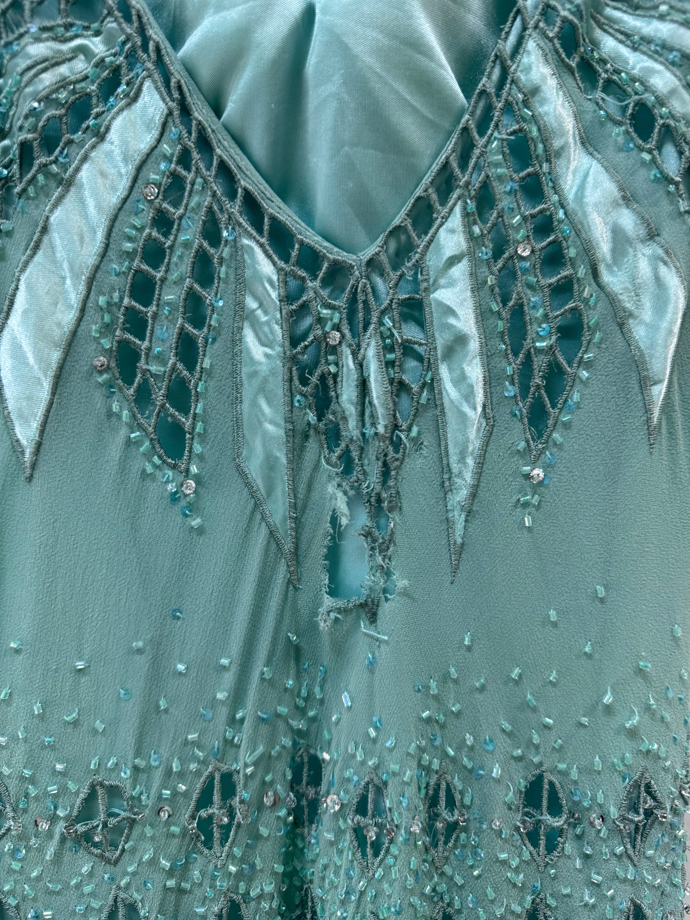 Blue Sue Wong Dress | Deep Dive Vintage