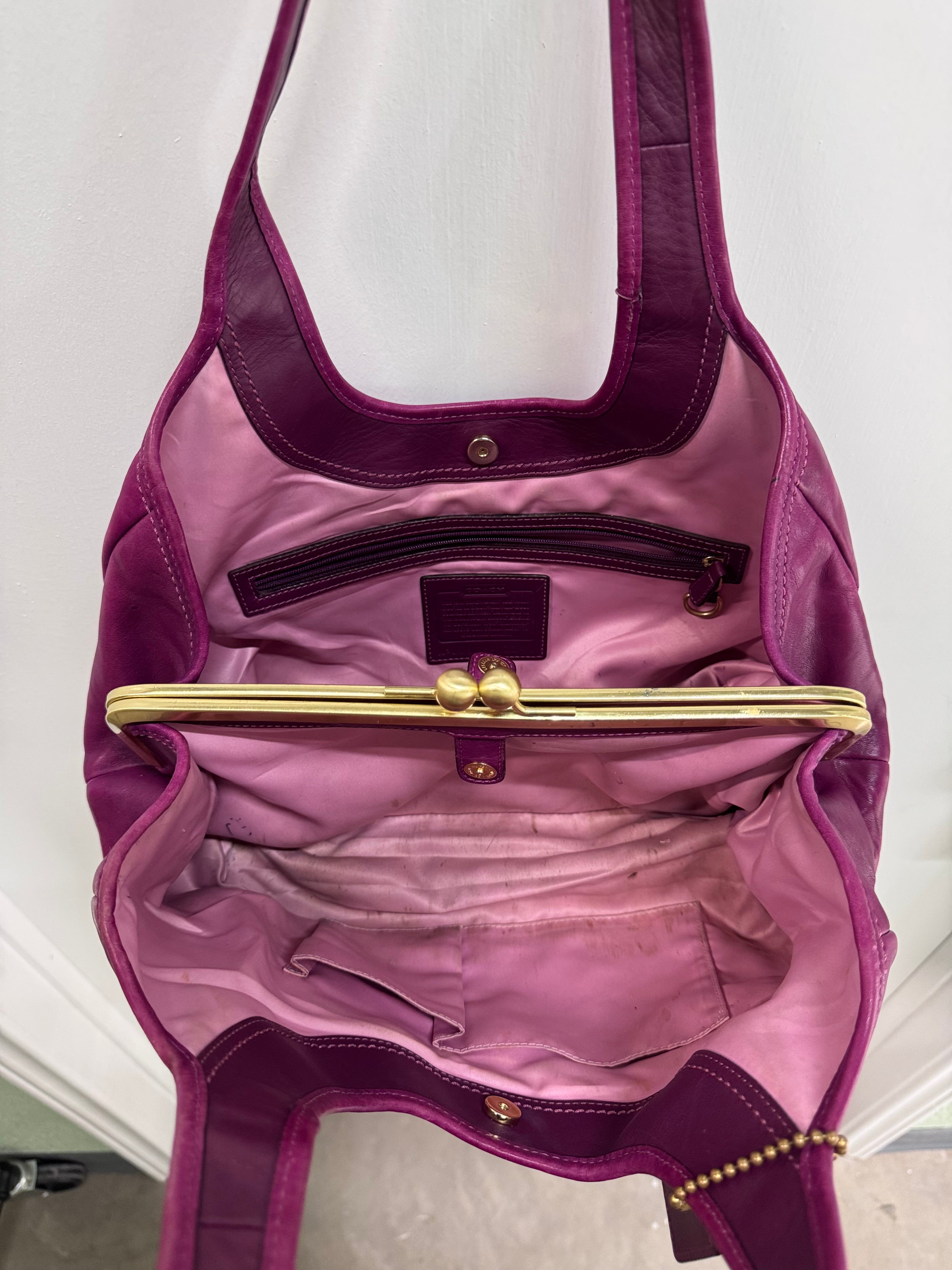 バッグ Coach Ergo Pleated Frame Handbag Satchel Coach Ergo Pleated Frame Handbag Satchel