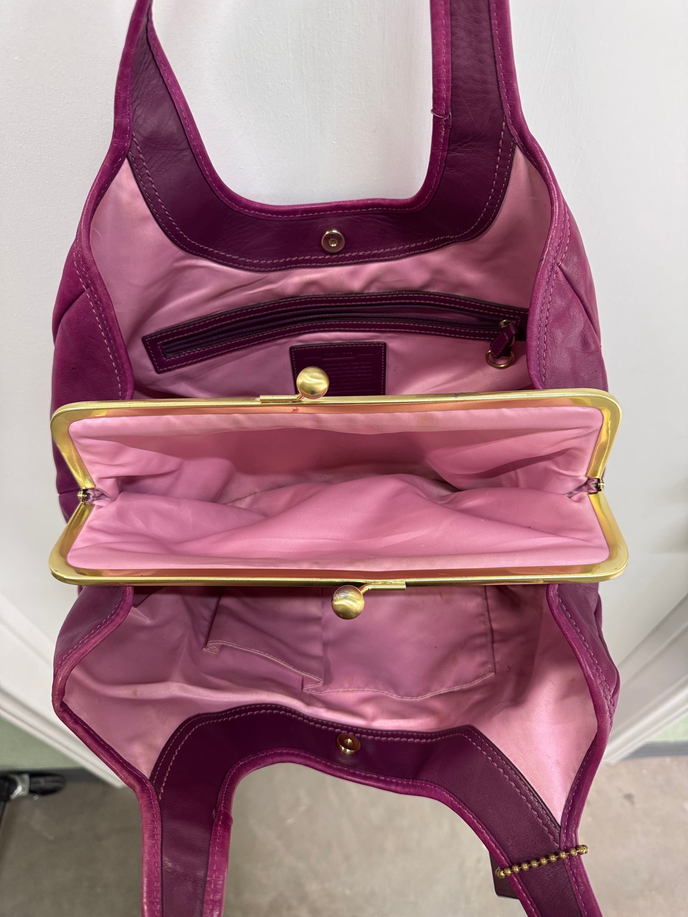 バッグ Coach Ergo Pleated Frame Satchelbag Coach Ergo Pleated Frame Satchel | Deep Dive Vintage